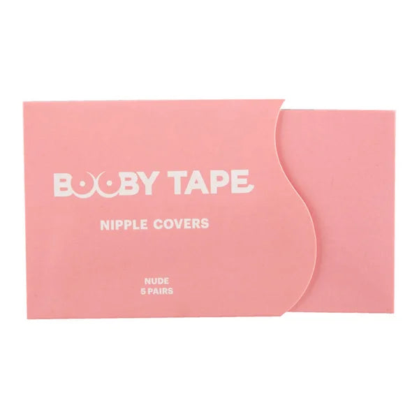 BOOBY TAPE NIPPLE COVERS NUDE 5PR