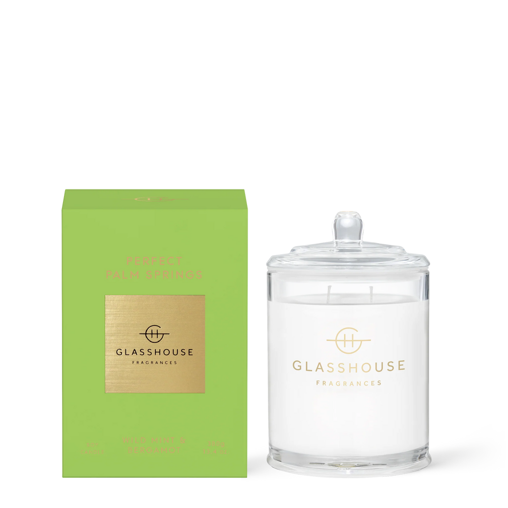 GLASSHOUSE FRAGRANCES PERFECT PALM SPRINGS CANDLE 13.4 OZ