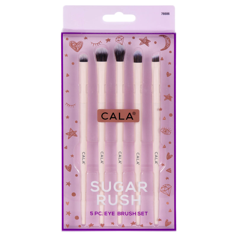 CALA SUGAR RUSH 5PC EYE BRUSH SET