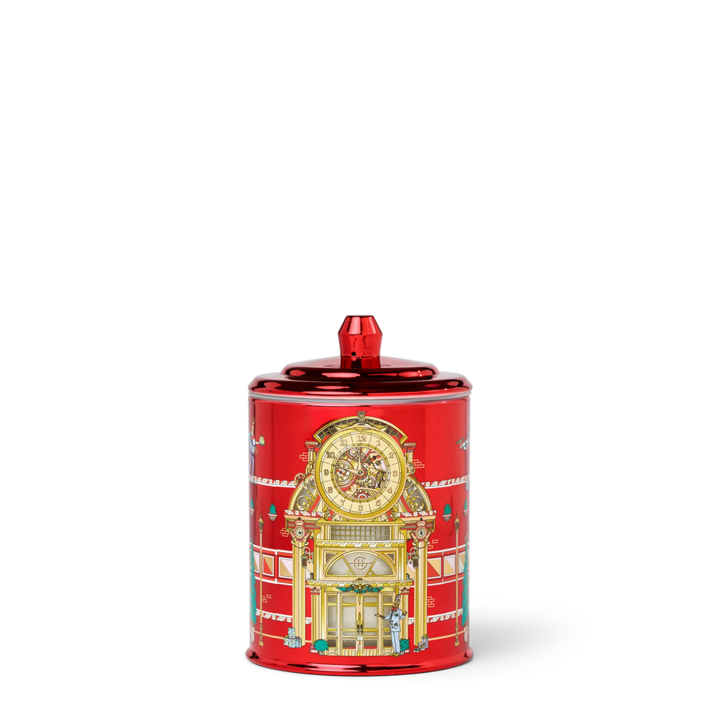 GLASSHOUSE FRAGRANCES NIGHT BEFORE CHRISTMAS DANCING SUGAR PLUMS SOY CANDLE 13.4 OZ