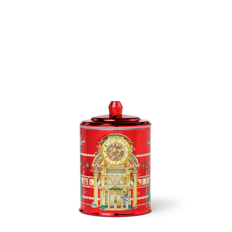 GLASSHOUSE FRAGRANCES NIGHT BEFORE CHRISTMAS DANCING SUGAR PLUMS SOY CANDLE 13.4 OZ