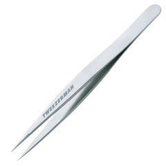 TWEEZERMAN  Stainless Steel Point Tweezer - Steel