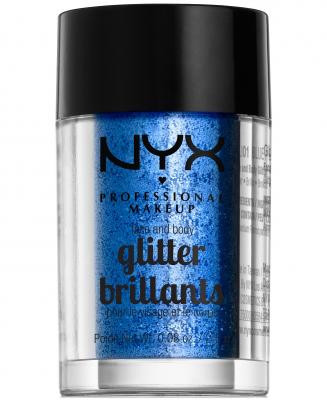 NYX Professional Makeup Face & Body Glitter, Bronze - 0.08 oz bottle