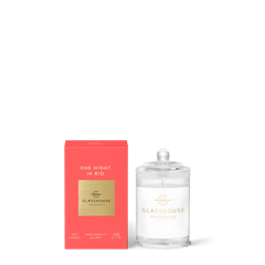 GLASSHOUSE FRAGRANCES ONE NIGHT IN RIO SOY CANDLE 2.1 OZ