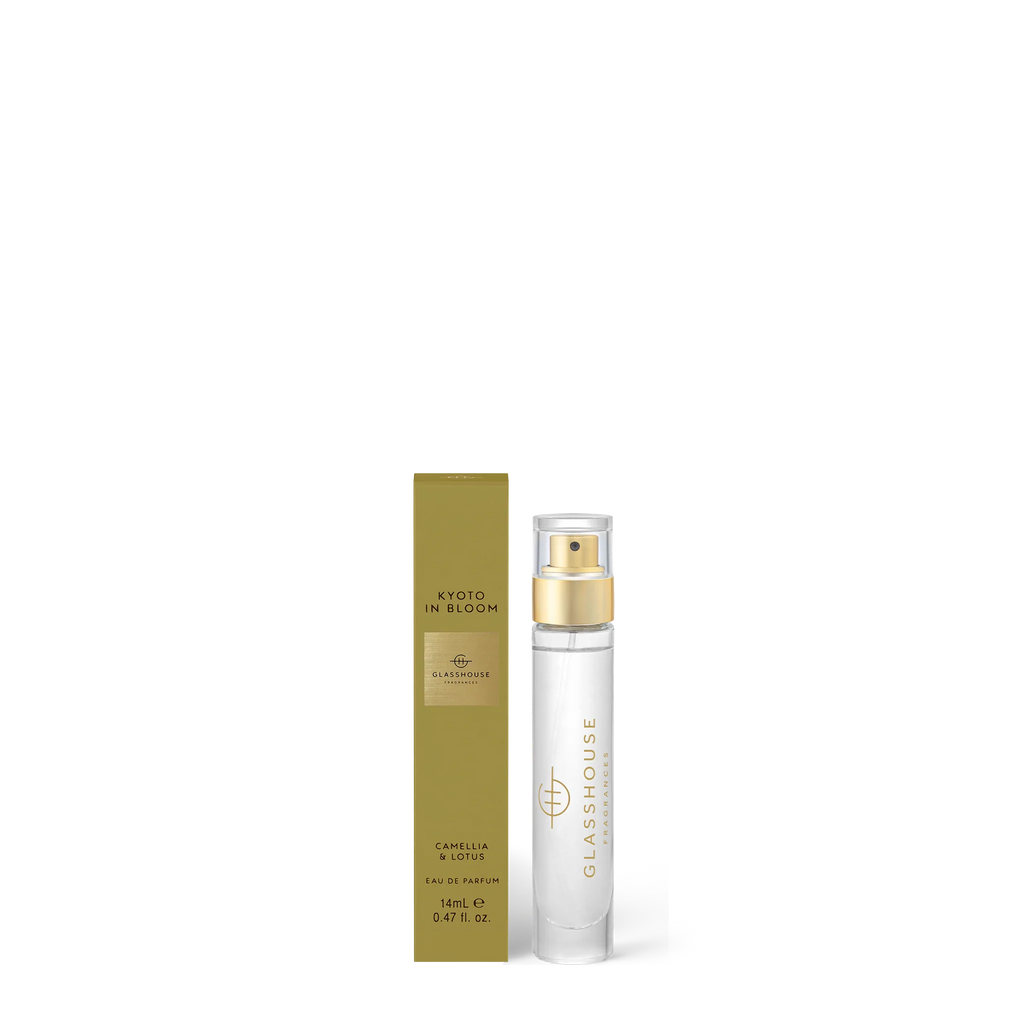 GLASSHOUSE FRAGRANCES KYOTO CAMELLIA & LOTUS EAU DE PARFUM 0.47 fl. oz.