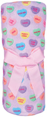 iscream SWEET TALK PLUSH BLANKET