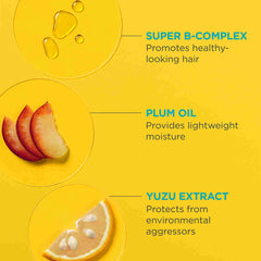 Briogeo Style + Treat yuzu + plum oil soft power air dry cream 4 fl. oz.