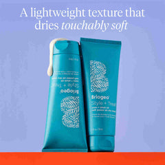 Briogeo Style + Treat yuzu + plum oil soft power air dry cream 4 fl. oz.