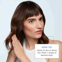 Briogeo Style + Treat yuzu + plum oil light work sculpting crème 1.75 fl. oz.