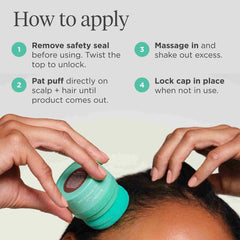 Briogeo Style + Treat biotin dry shampoo puff 0.5 oz.