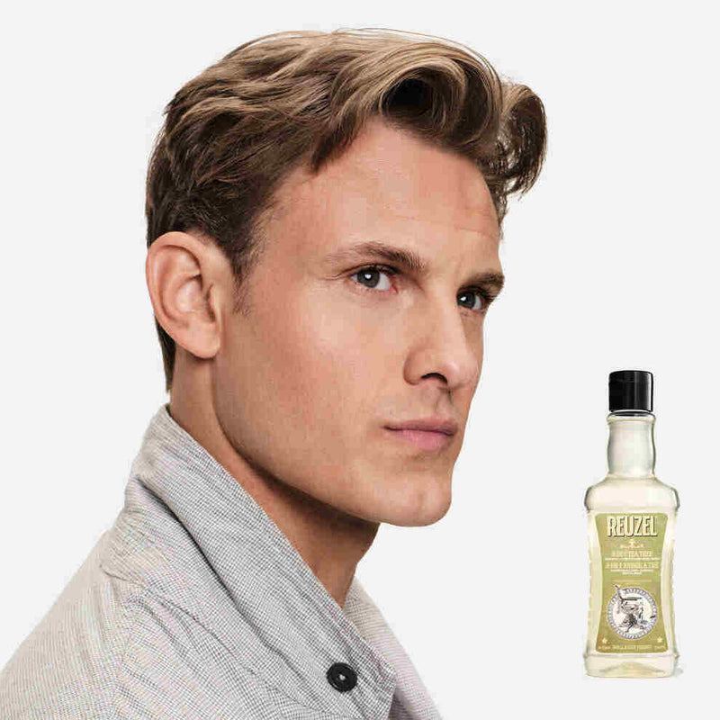 REUZEL 3-IN-1 Tea Tree Shampoo