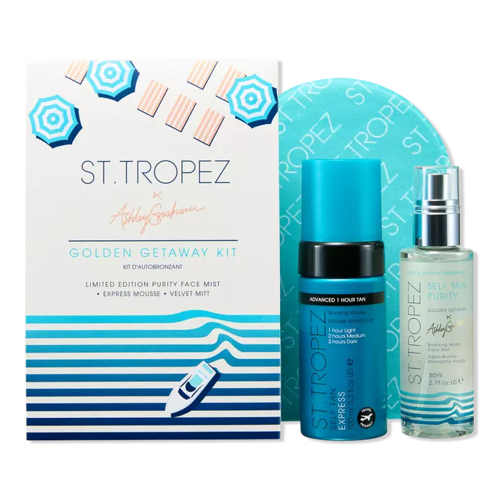 ST. TROPEZ  X ASHLEY GRAHAM Golden Getaway Kit 3 PC