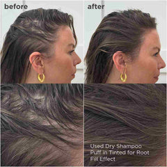 Briogeo Style + Treat biotin dry shampoo puff 0.5 oz.