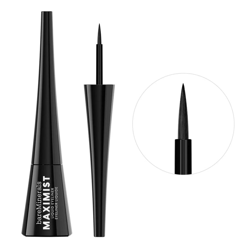 bareMinerals MAXIMIST LIQUID EYELINER MAXIMUM BLACK 0.10 fl