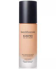 bareMinerals BAREPRO 24HR WEAR SKIN PERFECTING MATTE LIQUUID FOUNDATION 1 FL OZ