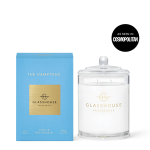 GLASSHOUSE FRAGRANCES THE HAMPTONS CANDLE 13.4 OZ
