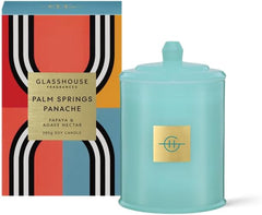 GLASSHOUSE FRAGRANCES PALMSPRINGS PANACHE SOY CANDLE 13.4 OZ