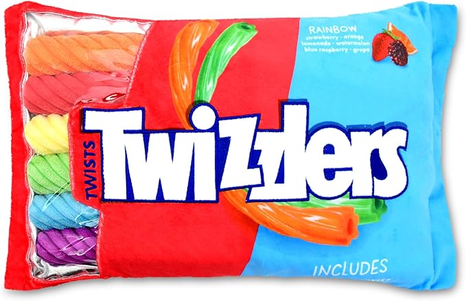 iscream RAINBOW TWIZZLERS PACKAGING PLUSH