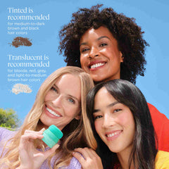 Briogeo Style + Treat biotin dry shampoo puff 0.5 oz.