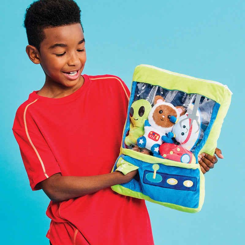 iscream OUT OF THIS WORLD CLAW MACHINE PLUSH TOY