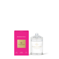 GLASSHOUSE FRAGRANCES RENDEVOUS SOY CANDLE 2.1 OZ