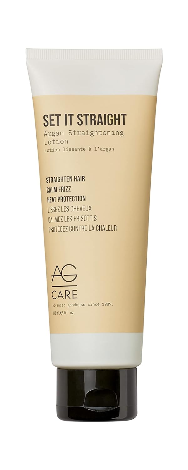 AG CARE SET IT STRAIGHT Argon Straightening Lotion 5 FL OZ