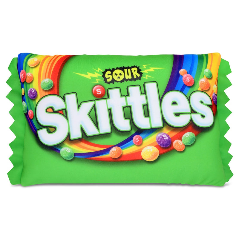 iscream MICROBEAD SKITTLES SOUR MINI PILLOW