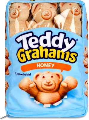 iscream TEDDY GRAHAMS HONEY PLUSH PILLOW