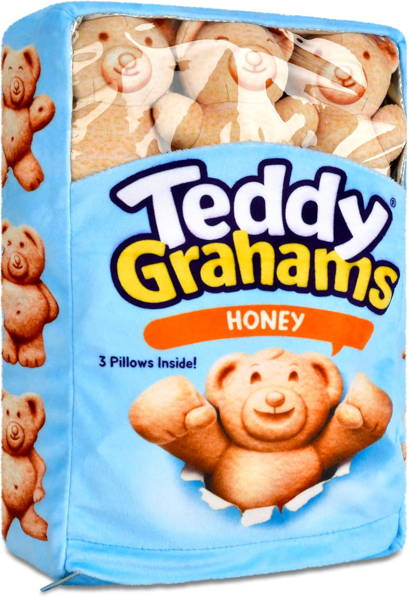 iscream TEDDY GRAHAMS HONEY PLUSH PILLOW