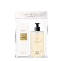 GLASSHOUSE FRAGRANCE MARSEILLE MEMOIR HAND CARE GIFT SET