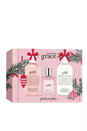 philosophy amazing grace Holiday Gift Set 3 pc