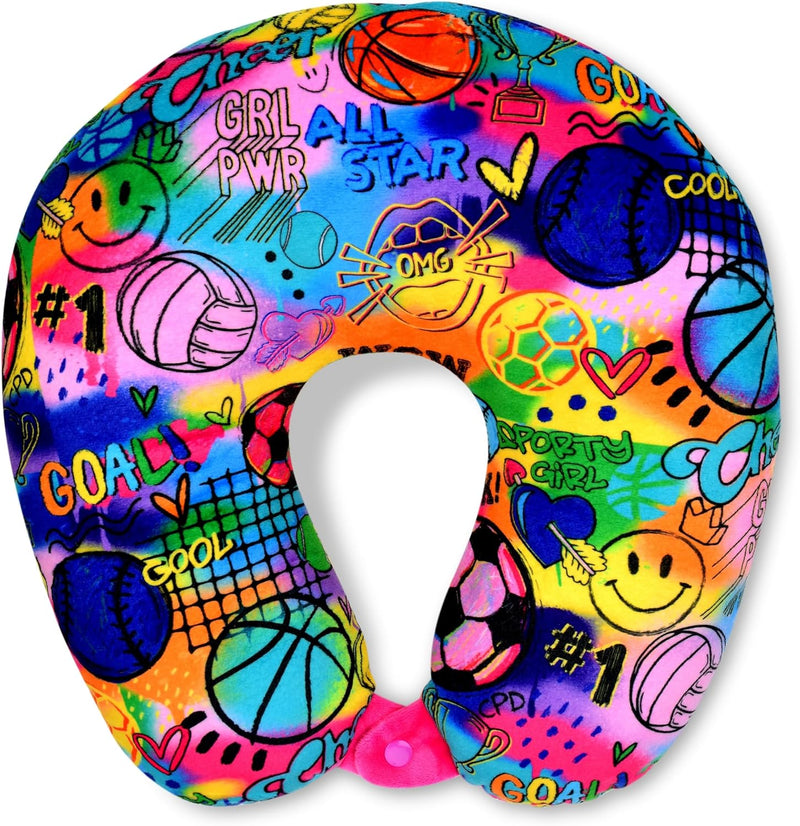 iscream COREY PAIGE FUN SPORTS NECK PILLOW