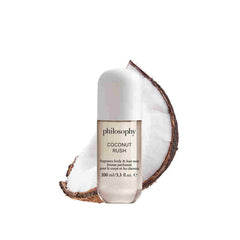 philosophy coconut rush body & hair fragrance mist