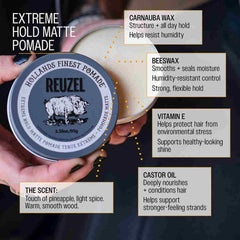 REUZEL Extreme Hold Matte Pomade