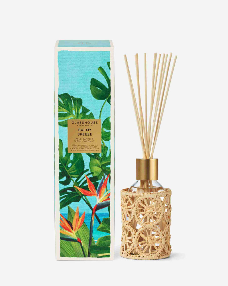 GLASSHOUSE FRAGRANCES Balmy Breeze Diffuser