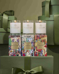 GLASSHOUSE FRAGRANCES Christmas Candle Trio 3 x 2.1 OZ