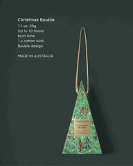 GLASSHOUSE FRAGRANCES Kyoto in Bloom 1.1 OZ Candle Christmas Bauble