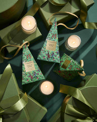 GLASSHOUSE FRAGRANCES Kyoto in Bloom 1.1 OZ Candle Christmas Bauble