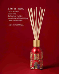 GLASSHOUSE FRAGRANCES Night Before Christmas 8.4 OZ Reed Diffuser