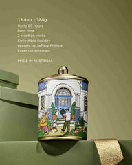 GLASSHOUSE FRAGRANCES Under the Mistletoe 13.4 OZ Candle