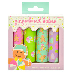 iscream GINGERBREAD BALMS 4 PK