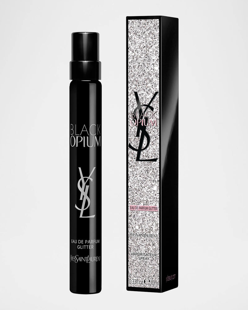 YSL BLACK OPIUM GLITTER edp spray 0.33 fl oz