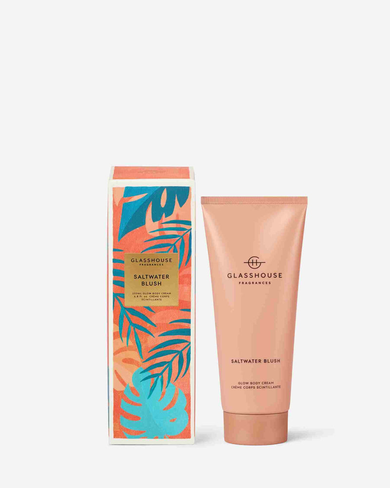 GLASSHOUSE FRAGRANCES Saltwater Blush Glow Body Cream