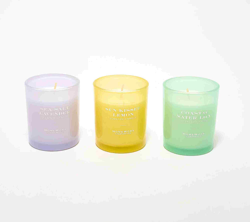 HomeWorx Candle Collection Discovery Set of 3 x 3.5 OZ