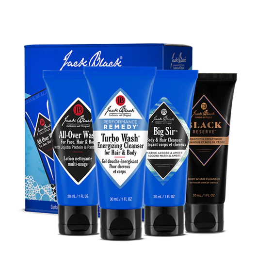 Jack Black Scents of Discovery Body Wash Set (4 x 1 fl. oz.)