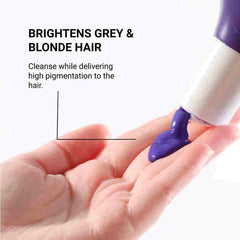LOMA Violet Toning Shampoo for Blonde or Gray Hair 12 FL OZ