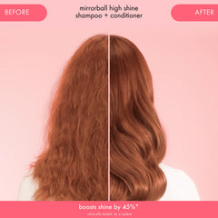 amika mirrorball high shine + protect antioxidant shampoo 9.3 OZ