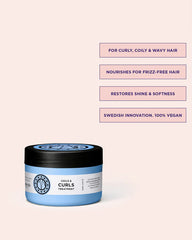 MARIA NILA COILS & CURLS FINISHING TREATMENT MASK 8.5 FL. OZ.