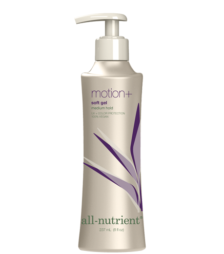 all-nutrient motion+ soft gel medium hold 8.4 fl oz