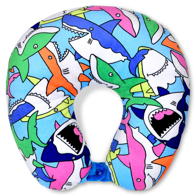 iscream SHARK FRENZY NECK PILLOW